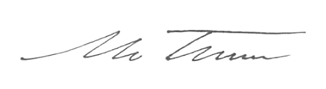 Max Tegmark signature
